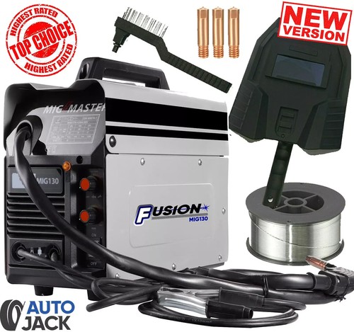 Mig welder gasless 130 - 130, amp