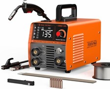 135A Gasless MIG Welder 240V