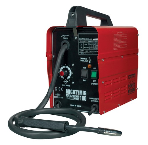 Sealey gasless mig welder 100a - sealey,